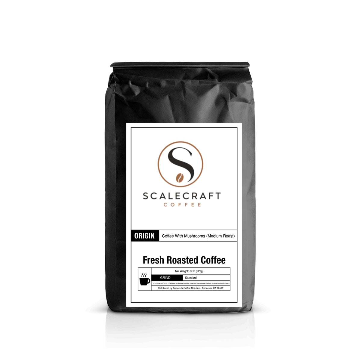 Coffee with Mushrooms Medium Roast